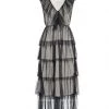 VANESSA SCOTT Long Dress For Women Black