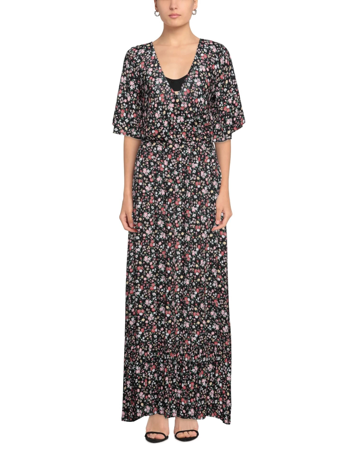 VANESSA SCOTT Long Dress For Women Black 2 VANESSA SCOTT Long Dress For Women Black - Image 2