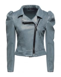 VANESSA SCOTT Biker Jacket For Women Pastel Pink