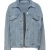 VANESSA SCOTT Denim Jacket For Women Blue
