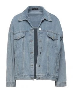 VANESSA SCOTT Denim Jacket For Women Blue