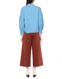 VANESSA SCOTT Solid Color Shirts & Blouses For Women Sky Blue -VANESSA SCOTT Sales Shop unnamed file 1082