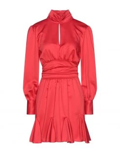 VANESSA SCOTT Short Dress For Women Red