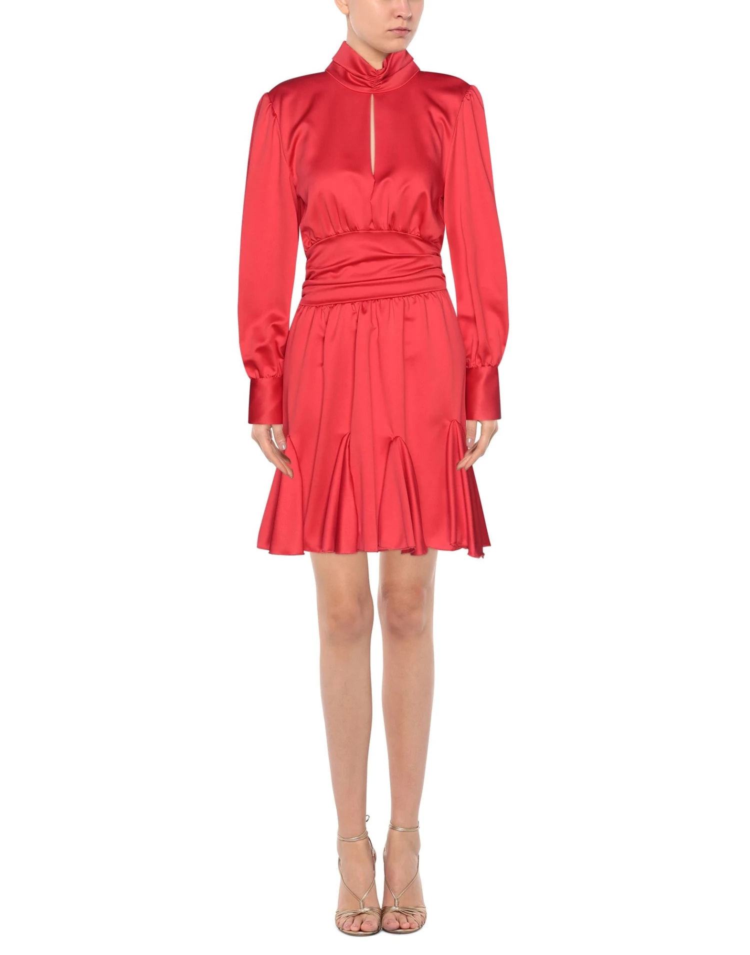 VANESSA SCOTT Short Dress For Women Red 2 VANESSA SCOTT Short Dress For Women Red - Image 2