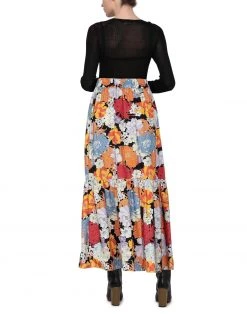 VANESSA SCOTT Maxi Skirts For Women Black -VANESSA SCOTT Sales Shop unnamed file 1114