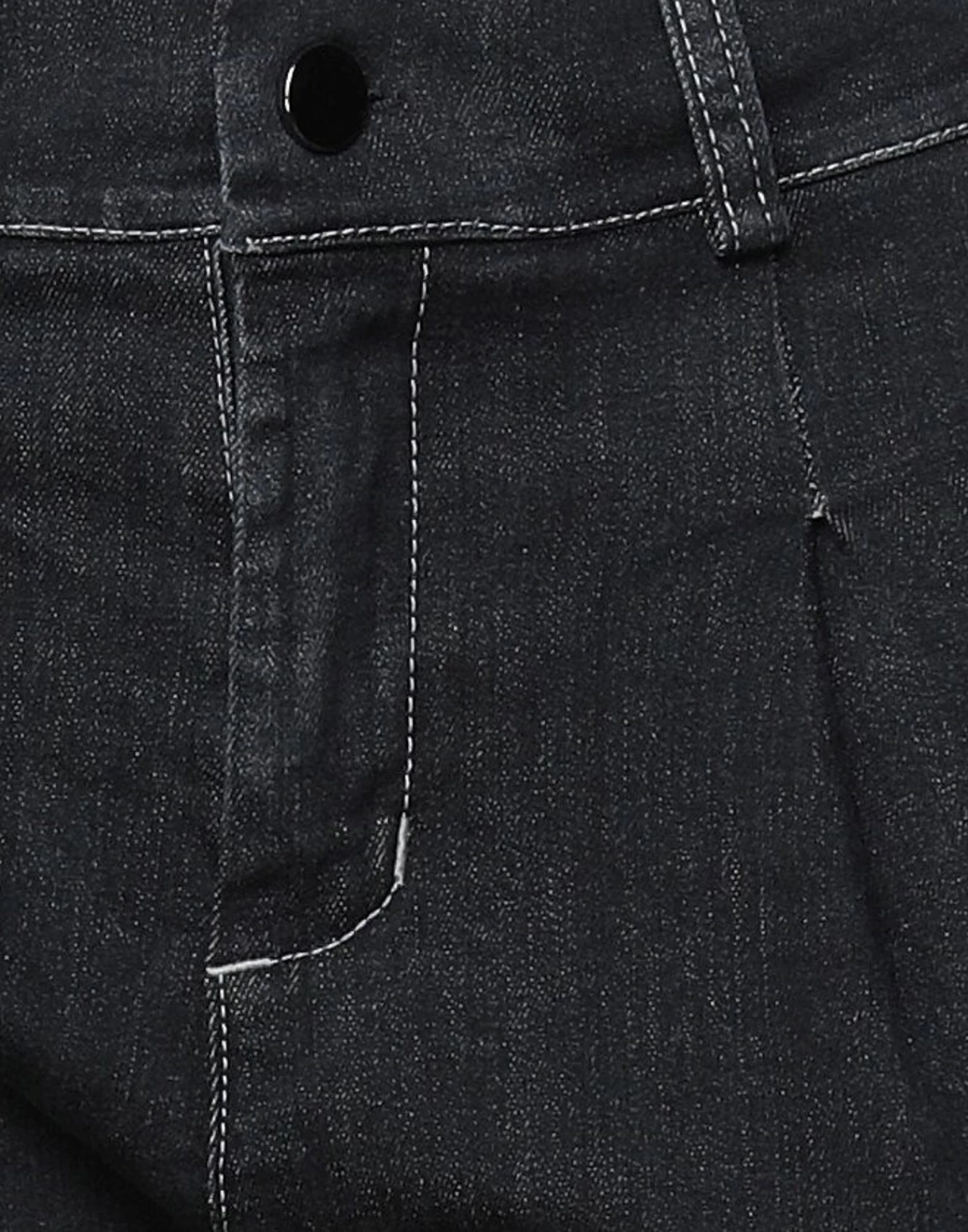 VANESSA SCOTT Denim Pants For Women Black 4 VANESSA SCOTT Denim Pants For Women Black - Image 4