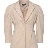 VANESSA SCOTT Blazer For Women Beige