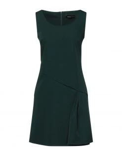 VANESSA SCOTT Short Dress For Women Dark Green
