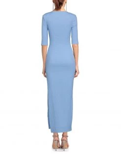 VANESSA SCOTT Long Dress For Women Sky Blue -VANESSA SCOTT Sales Shop unnamed file 115