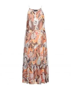 VANESSA SCOTT Long Dress For Women Brown