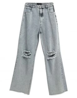 VANESSA SCOTT Denim Pants For Women Blue