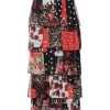 VANESSA SCOTT Maxi Skirts For Women Black