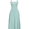 VANESSA SCOTT Midi Dress For Women Light Green