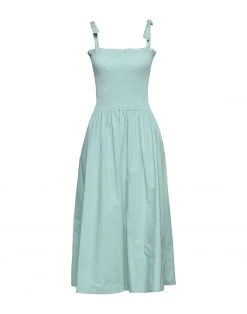 VANESSA SCOTT Midi Dress For Women Light Green