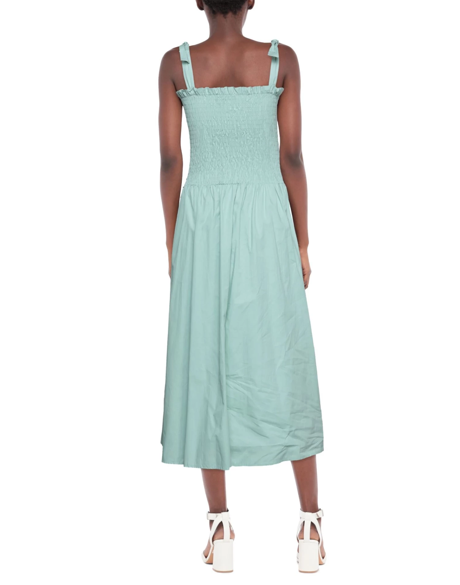 VANESSA SCOTT Midi Dress For Women Light Green 3 VANESSA SCOTT Midi Dress For Women Light Green - Image 3