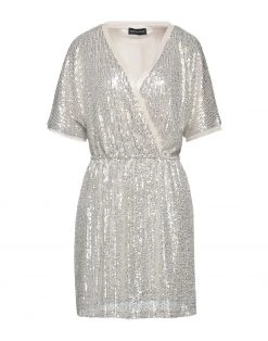 VANESSA SCOTT Short Dress For Women Beige