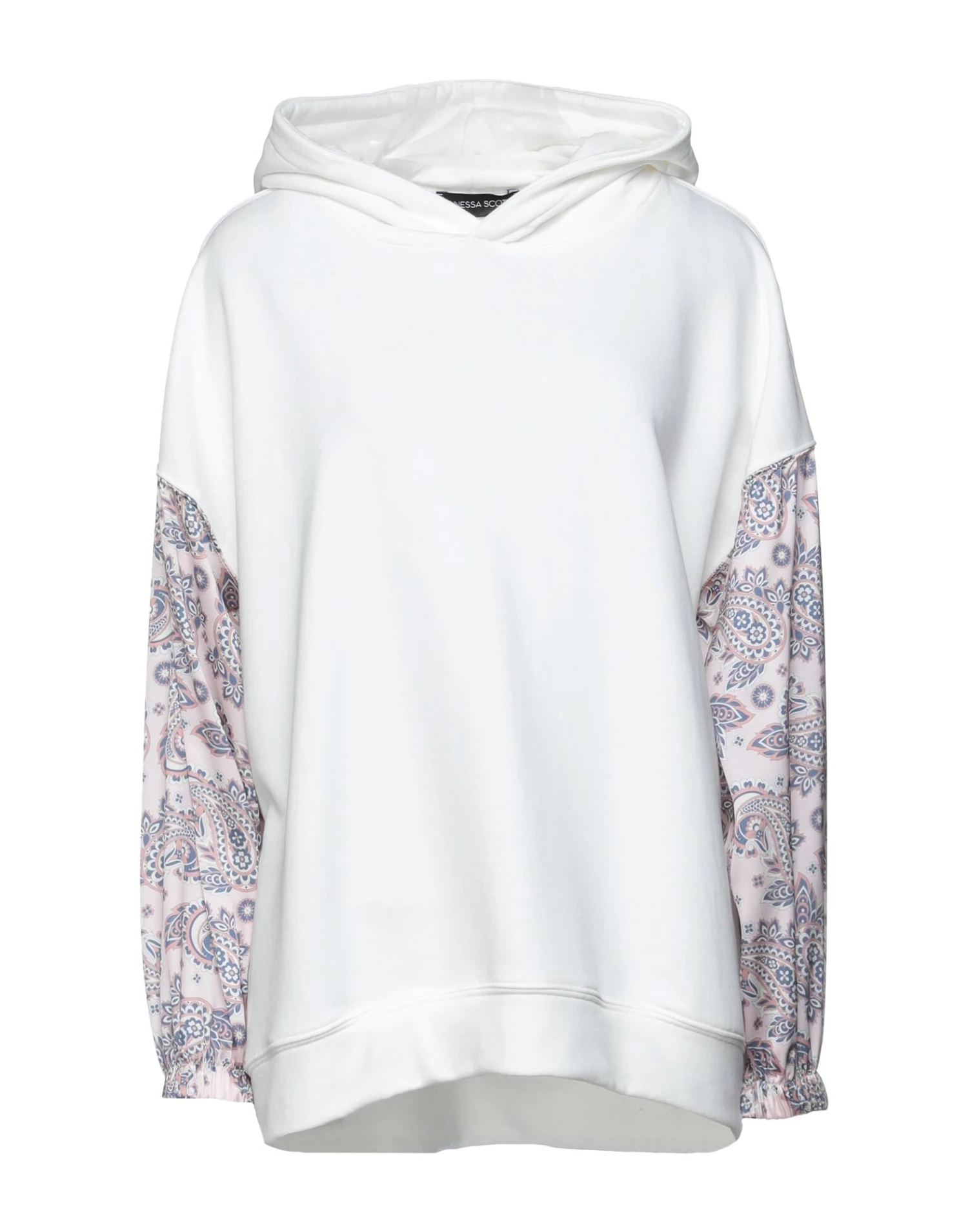 VANESSA SCOTT Hooded Sweatshirt For Women White 1 VANESSA SCOTT Hooded Sweatshirt For Women White
