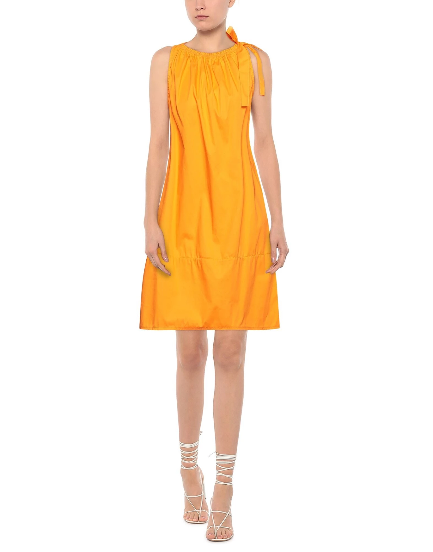 VANESSA SCOTT Short Dress For Women Orange 2 VANESSA SCOTT Short Dress For Women Orange - Image 2
