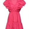 VANESSA SCOTT Short Dress For Women Fuchsia