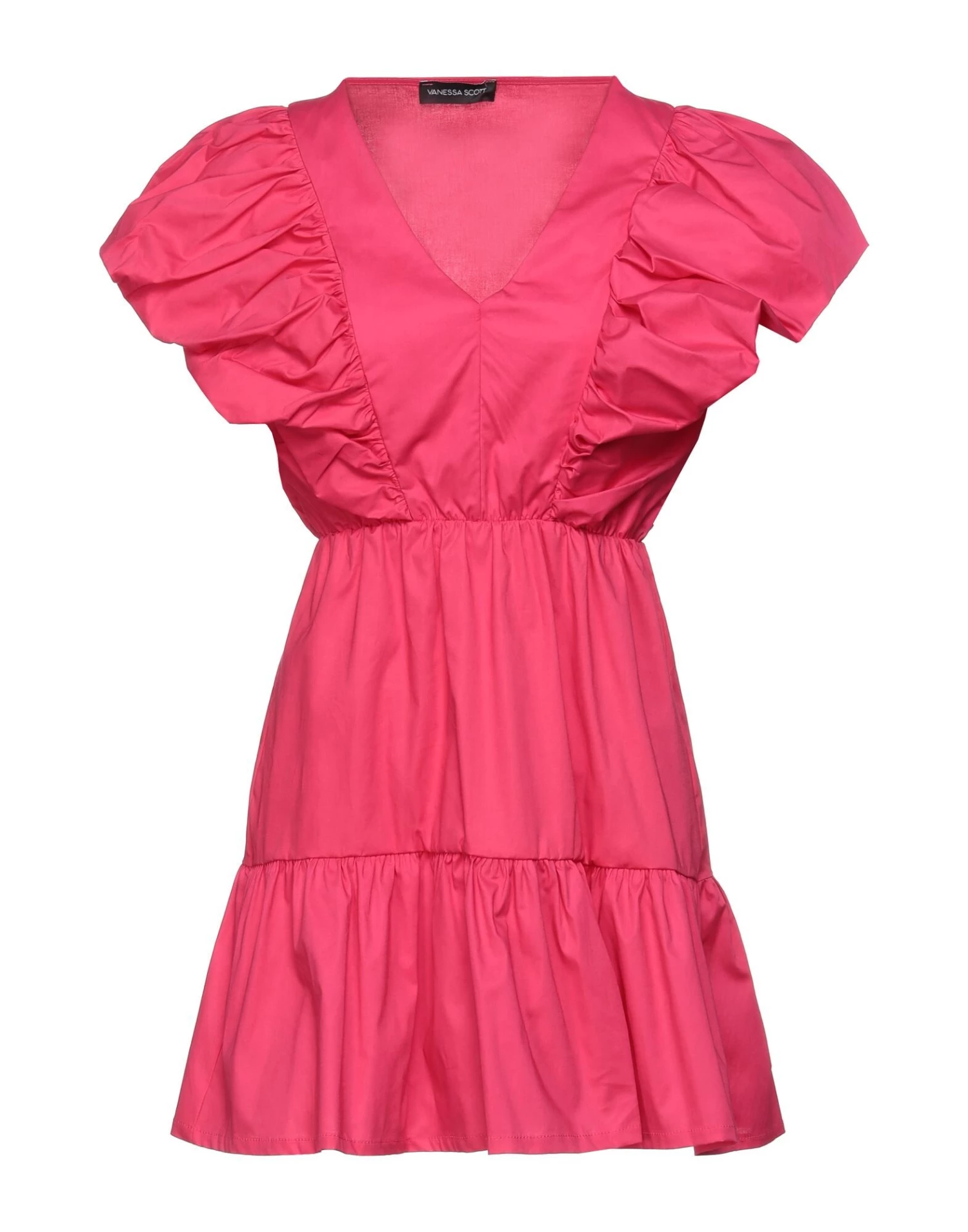 VANESSA SCOTT Short Dress For Women Fuchsia 1 VANESSA SCOTT Short Dress For Women Fuchsia