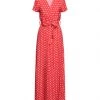 VANESSA SCOTT Long Dress For Women Red
