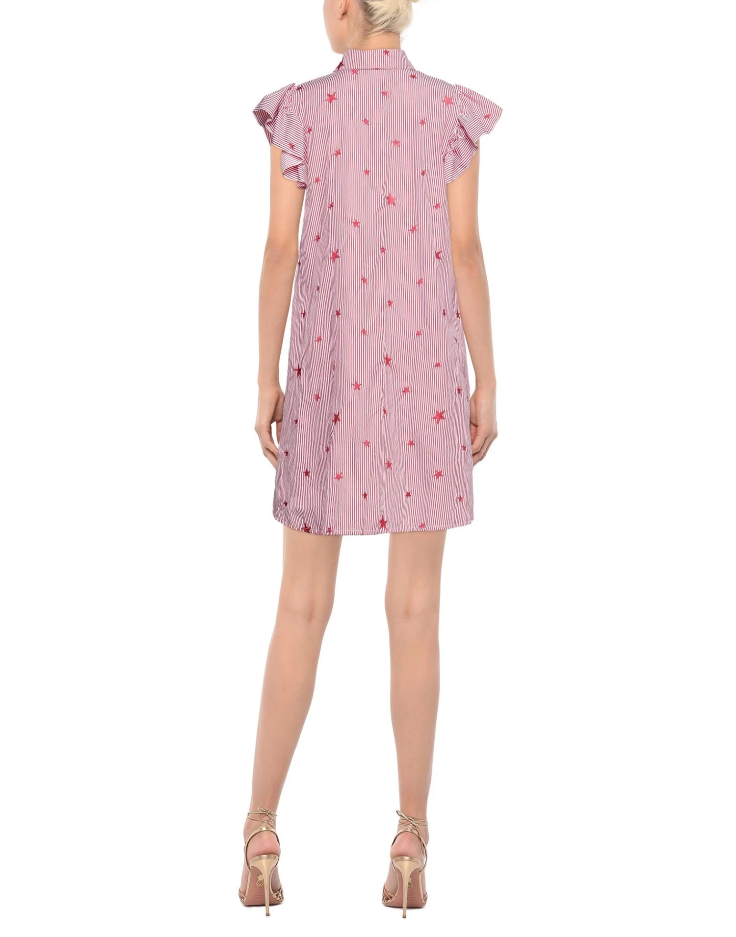 VANESSA SCOTT Short Dress For Women Red 3 VANESSA SCOTT Short Dress For Women Red - Image 3