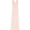 VANESSA SCOTT Long Dress For Women Light Pink