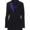 VANESSA SCOTT Blazer For Women Black