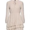 VANESSA SCOTT Short Dress For Women Beige