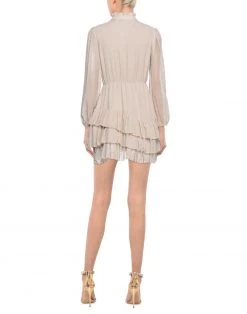 VANESSA SCOTT Short Dress For Women Beige -VANESSA SCOTT Sales Shop unnamed file 1373