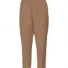 VANESSA SCOTT Casual Pants For Women Camel