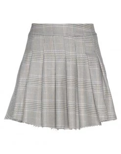 VANESSA SCOTT Mini Skirt For Women Beige
