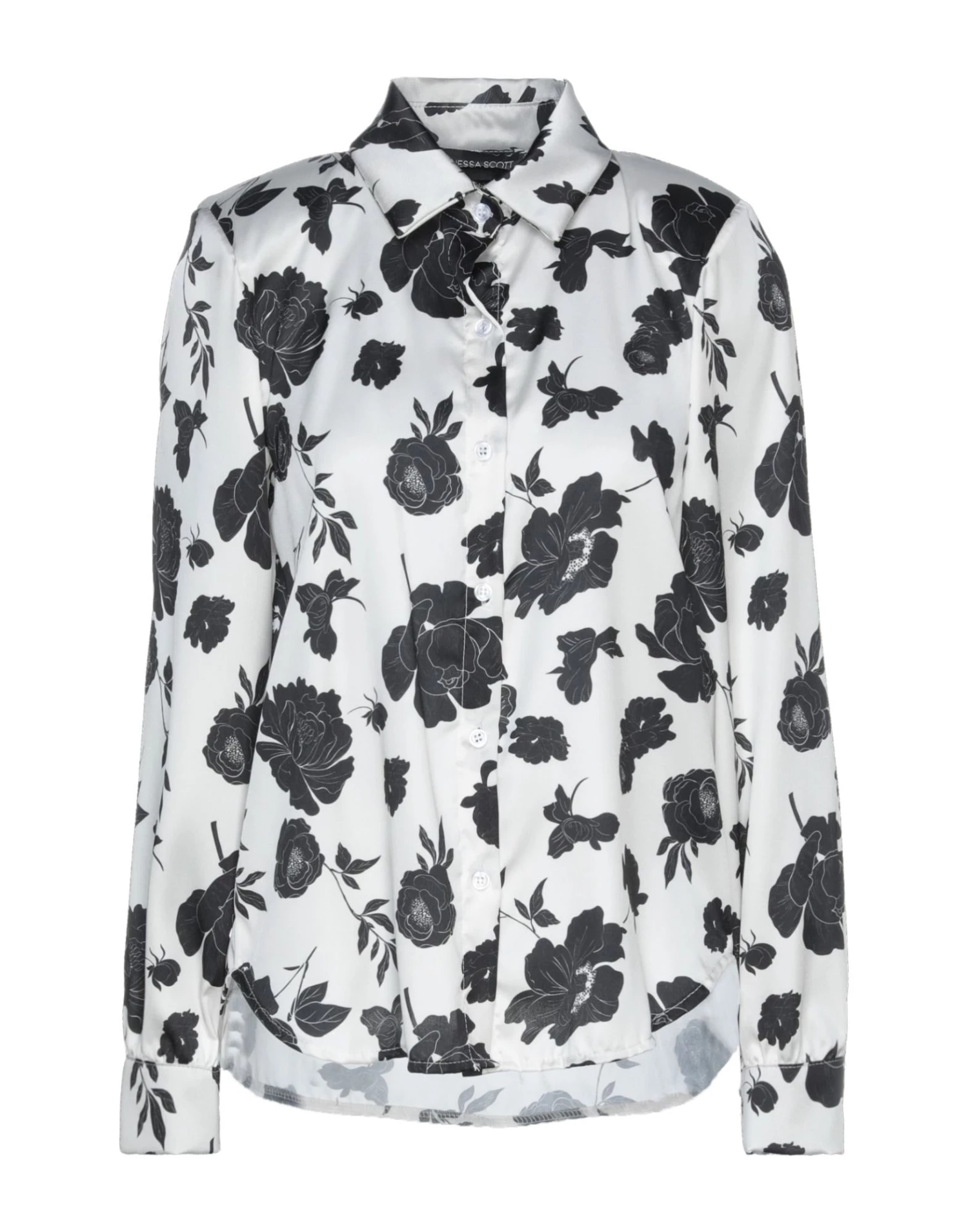 VANESSA SCOTT Floral Shirts & Blouses For Women Purple 1 VANESSA SCOTT Floral Shirts & Blouses For Women Purple