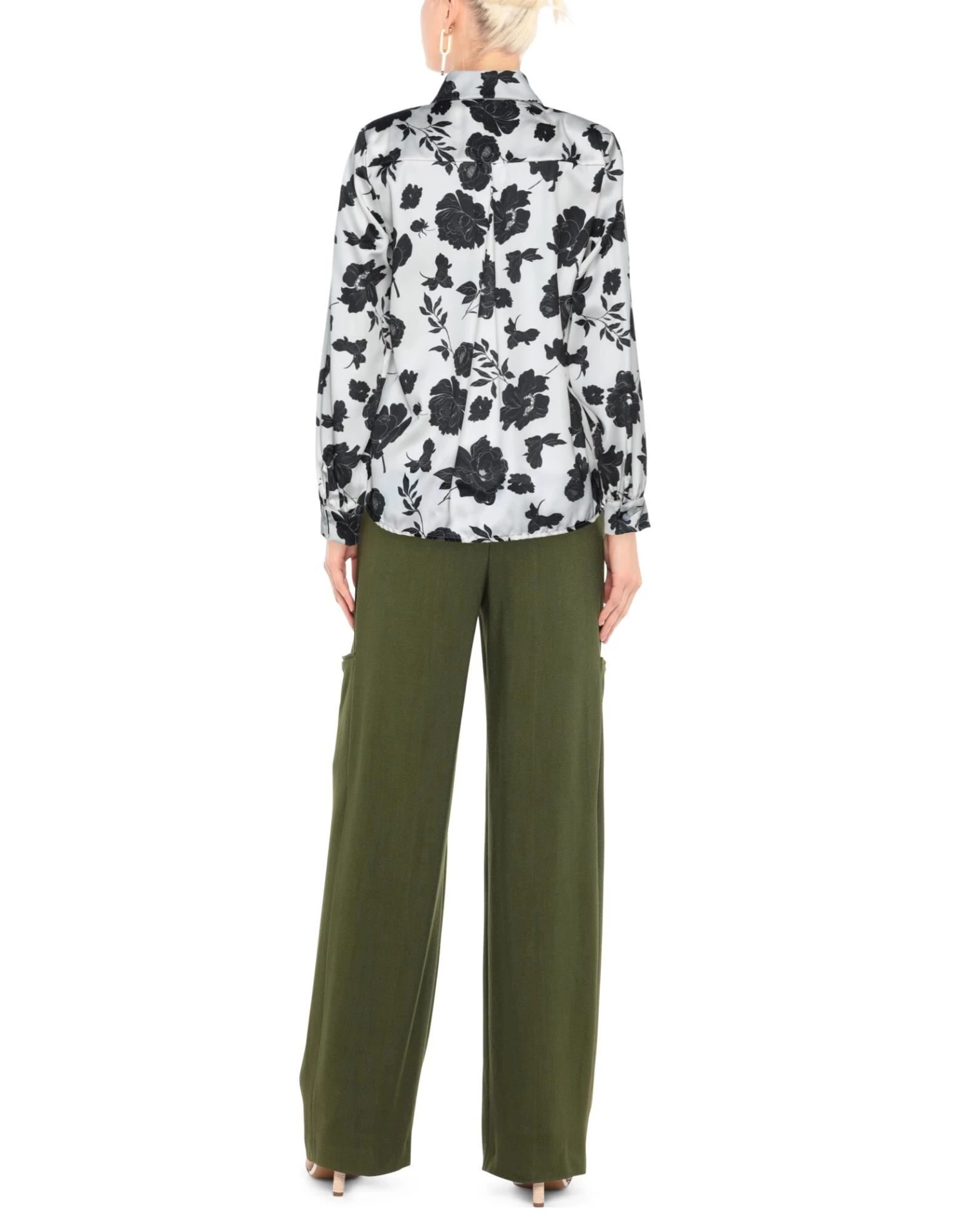 VANESSA SCOTT Floral Shirts & Blouses For Women Purple 3 VANESSA SCOTT Floral Shirts & Blouses For Women Purple - Image 3