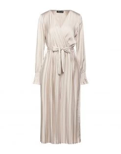 VANESSA SCOTT Midi Dress For Women Beige -VANESSA SCOTT Sales Shop unnamed file 1464