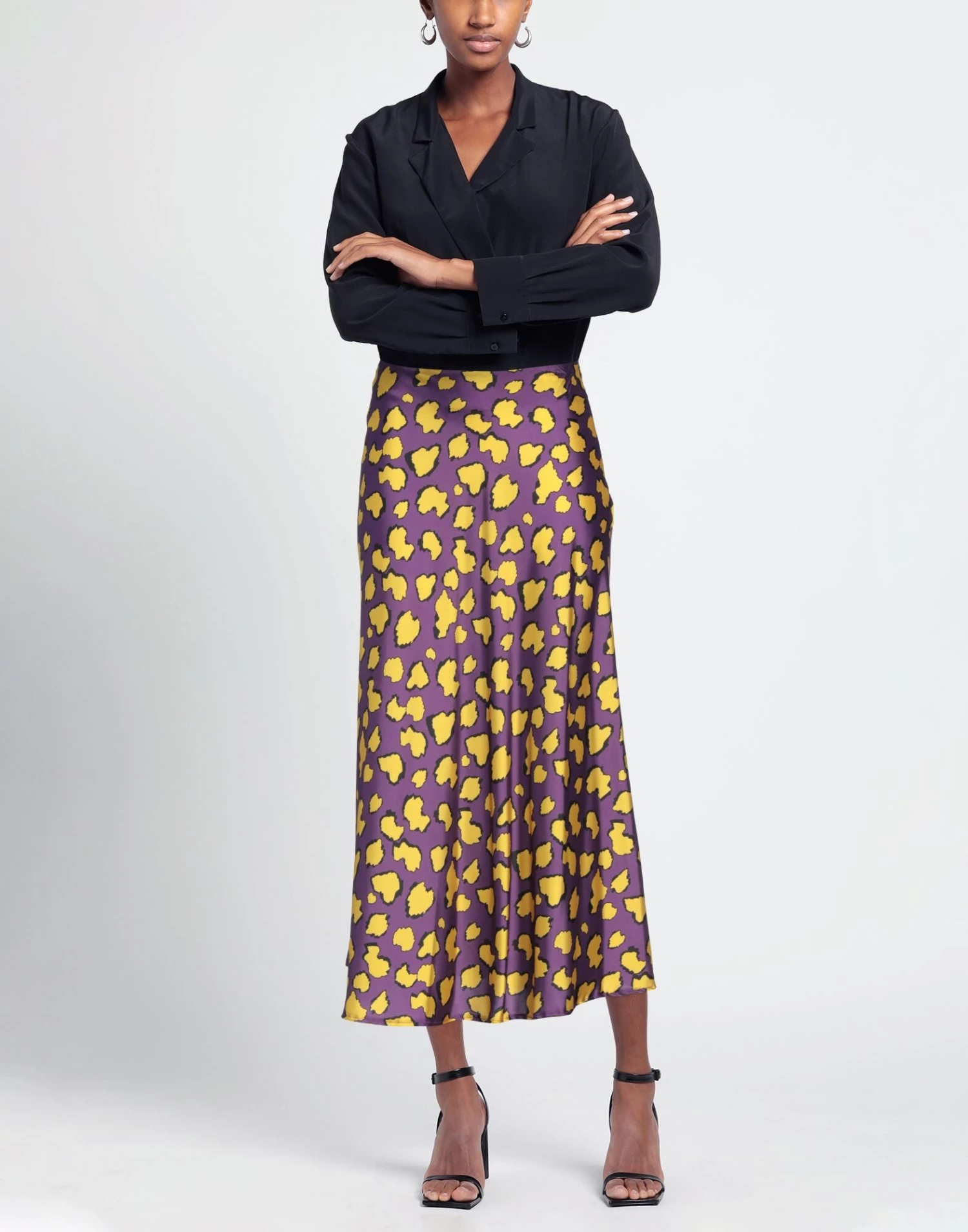 VANESSA SCOTT Maxi Skirts For Women Purple 2 VANESSA SCOTT Maxi Skirts For Women Purple - Image 2