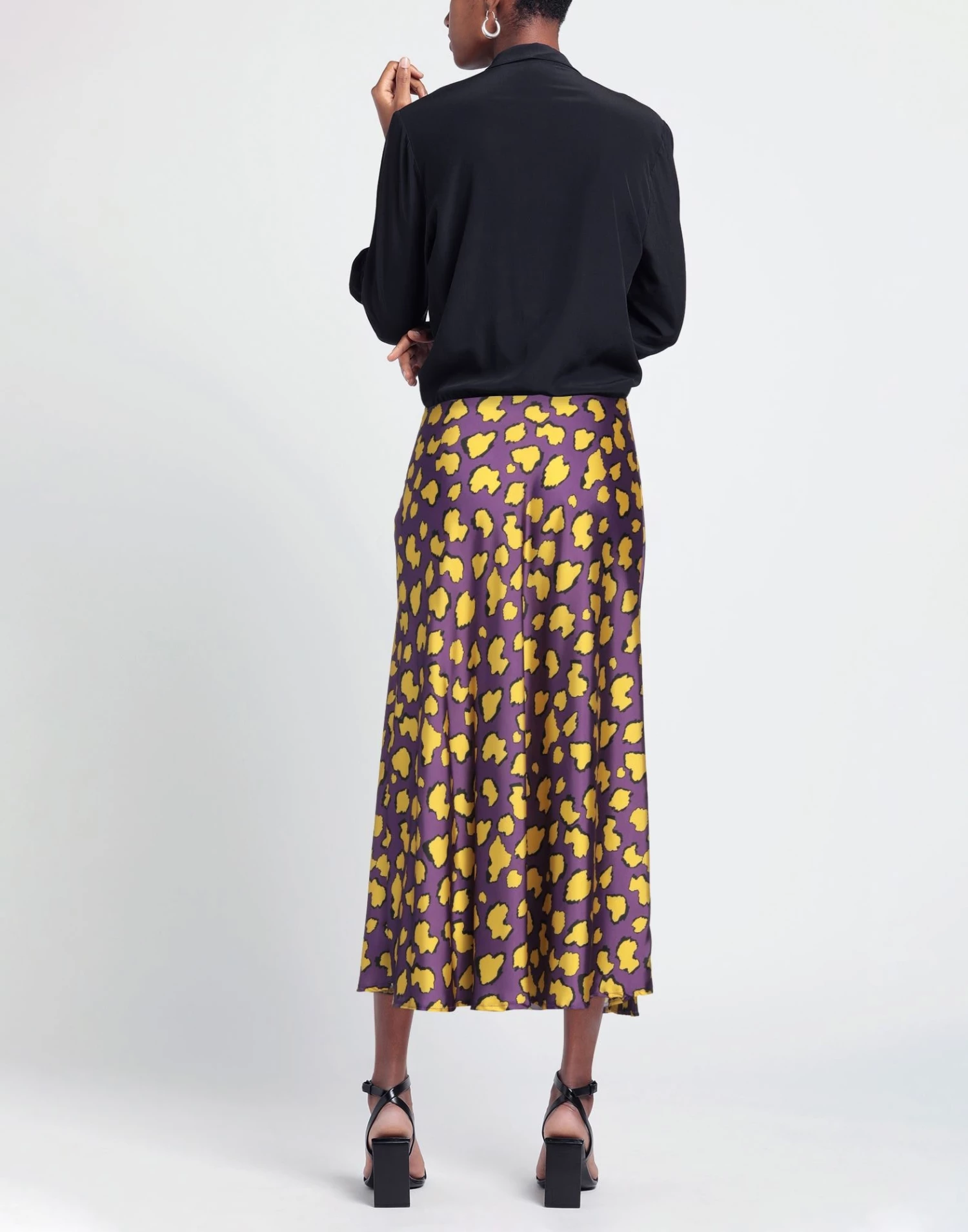 VANESSA SCOTT Maxi Skirts For Women Purple 3 VANESSA SCOTT Maxi Skirts For Women Purple - Image 3