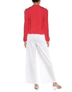 VANESSA SCOTT Solid Color Shirts & Blouses For Women Slate Blue -VANESSA SCOTT Sales Shop unnamed file 1472