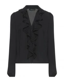 VANESSA SCOTT Solid Color Shirts & Blouses For Women Slate Blue -VANESSA SCOTT Sales Shop unnamed file 1475