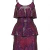 VANESSA SCOTT Short Dress For Women Fuchsia