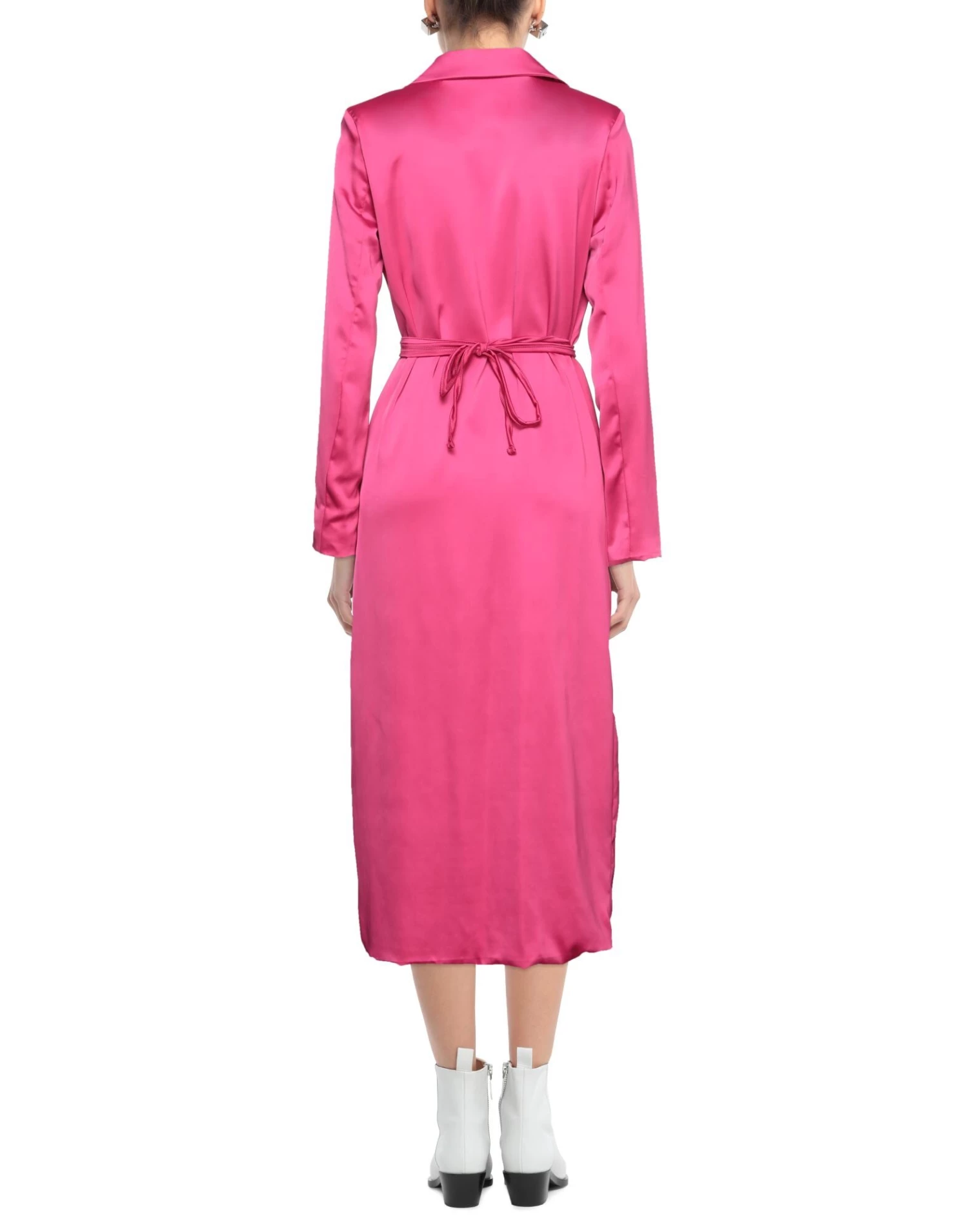 VANESSA SCOTT Midi Dress For Women Fuchsia 3 VANESSA SCOTT Midi Dress For Women Fuchsia - Image 3
