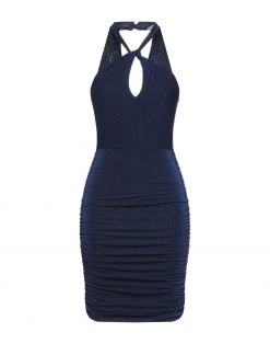 VANESSA SCOTT Short Dress For Women Deep Purple -VANESSA SCOTT Sales Shop unnamed file 1543