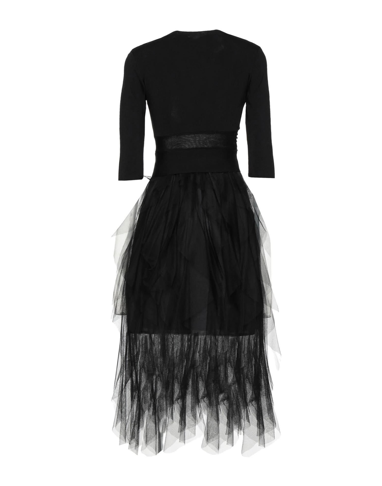 VANESSA SCOTT Midi Dress For Women Black 2 VANESSA SCOTT Midi Dress For Women Black - Image 2