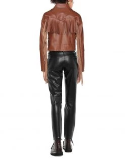 VANESSA SCOTT Biker Jacket For Women Brown -VANESSA SCOTT Sales Shop unnamed file 1662