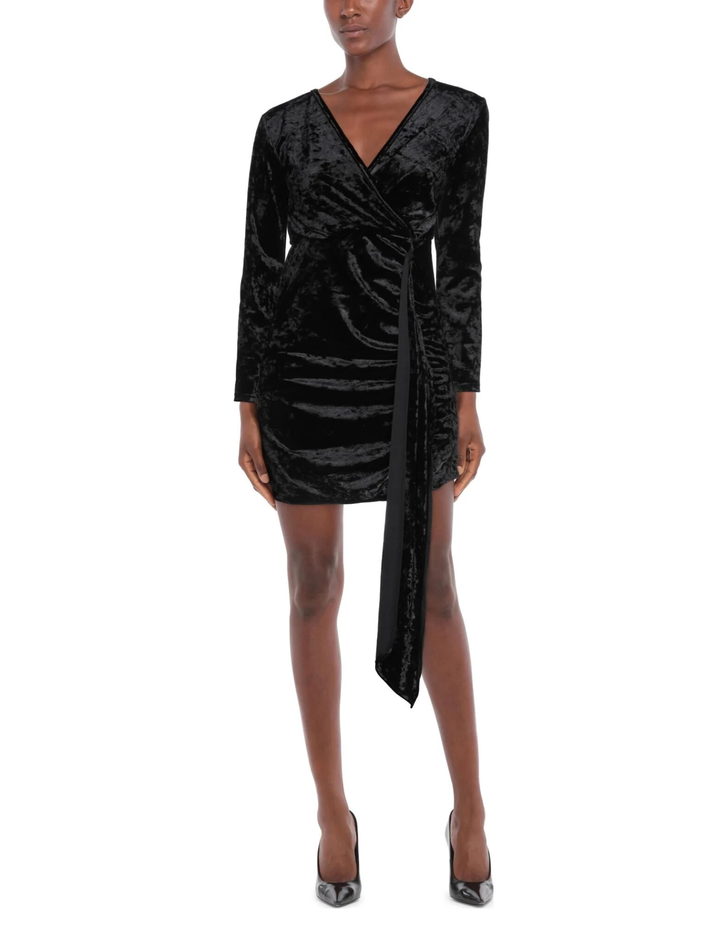 VANESSA SCOTT Short Dress For Women Black 2 VANESSA SCOTT Short Dress For Women Black - Image 2
