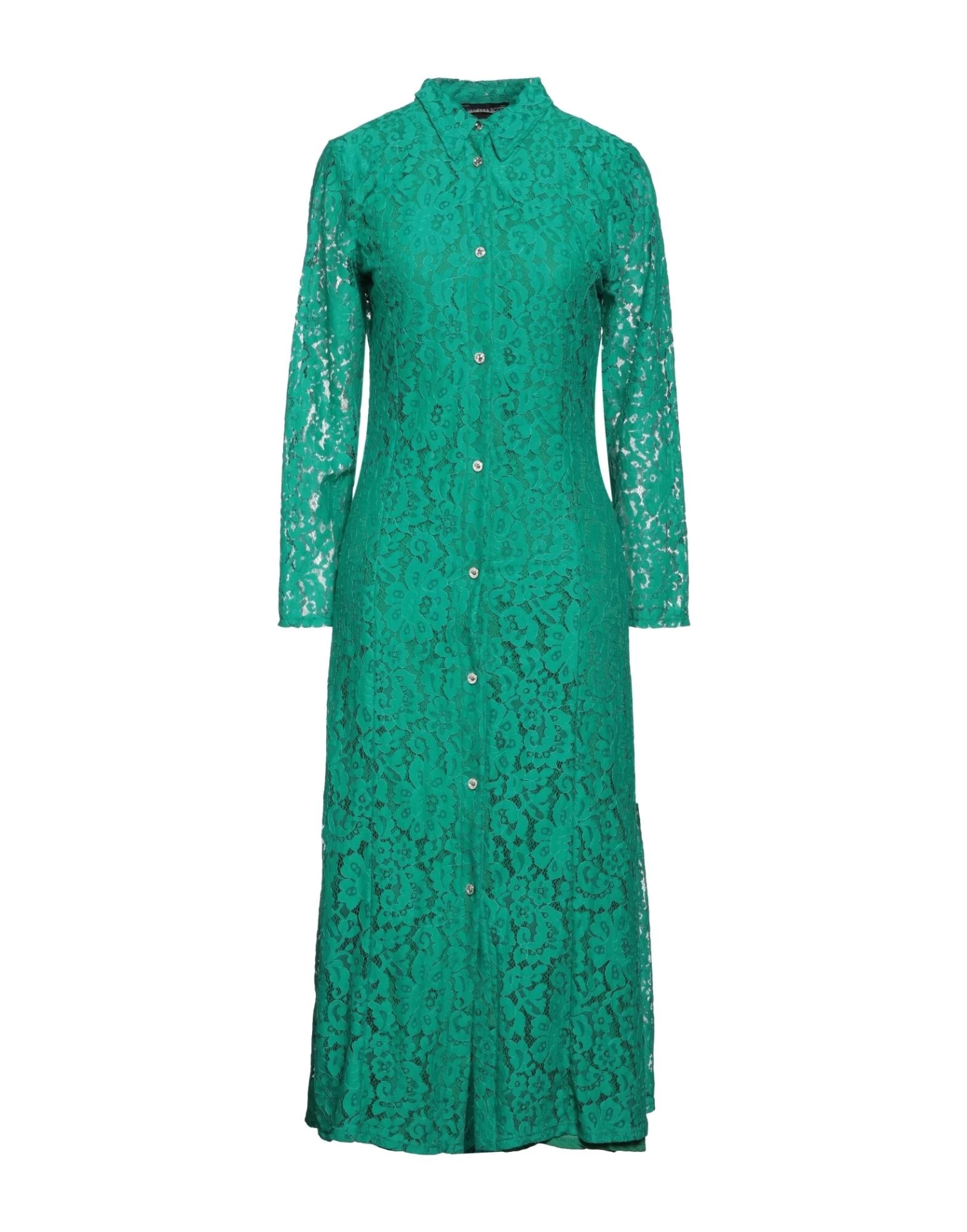 VANESSA SCOTT Midi Dress For Women Green 7 VANESSA SCOTT Midi Dress For Women Green - Image 7