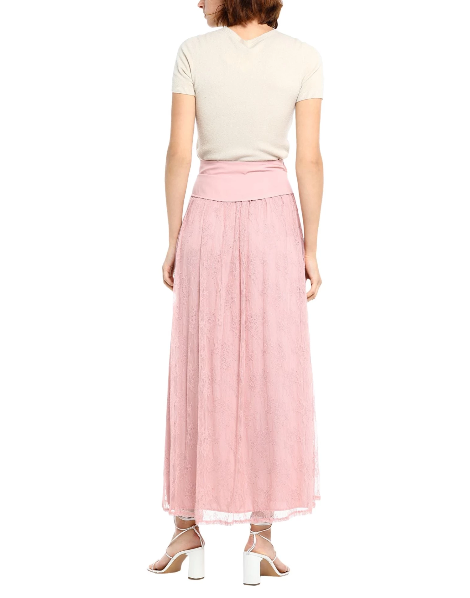 VANESSA SCOTT Maxi Skirts For Women Pink 3 VANESSA SCOTT Maxi Skirts For Women Pink - Image 3