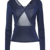 VANESSA SCOTT Sweater For Women Blue