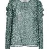 VANESSA SCOTT Blouse For Women Acid Green