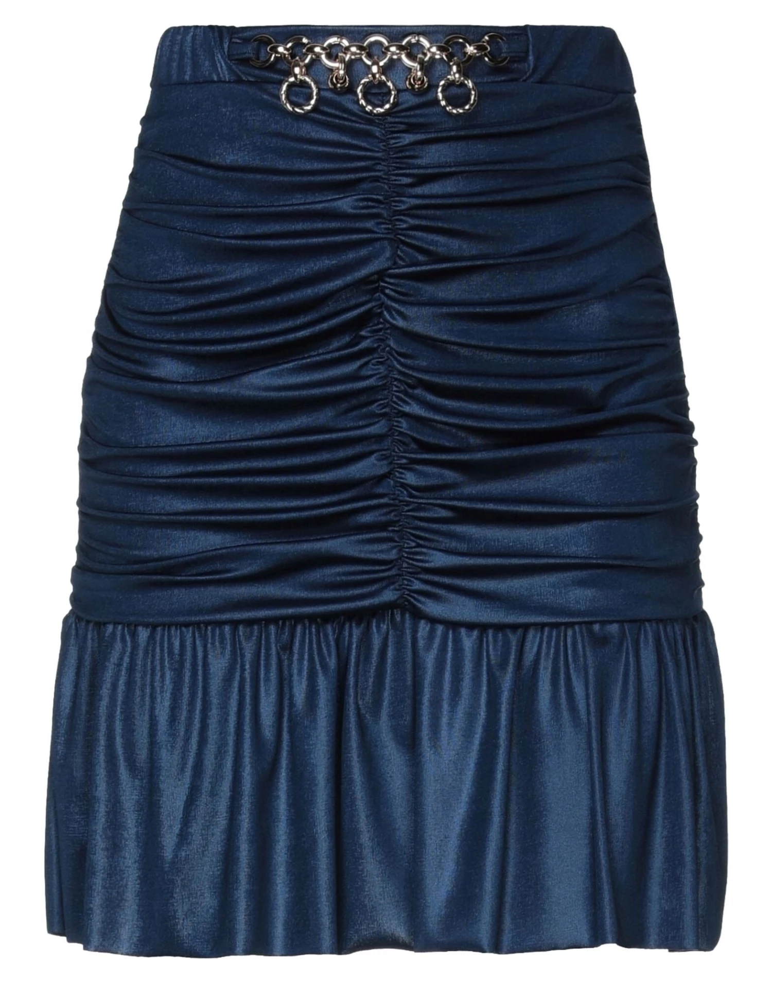 VANESSA SCOTT Mini Skirt For Women Dark Green 1 VANESSA SCOTT Mini Skirt For Women Dark Green